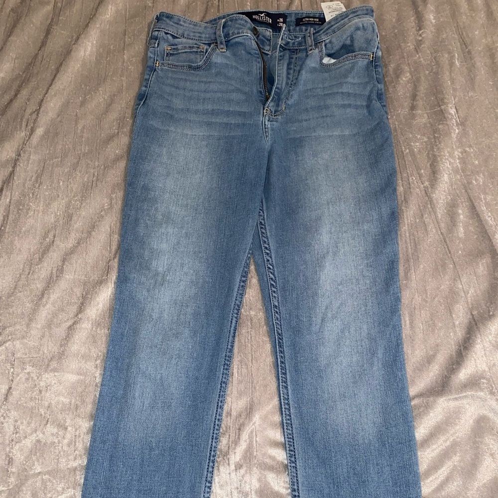 Hollister ultra high-rise super skinny jeans